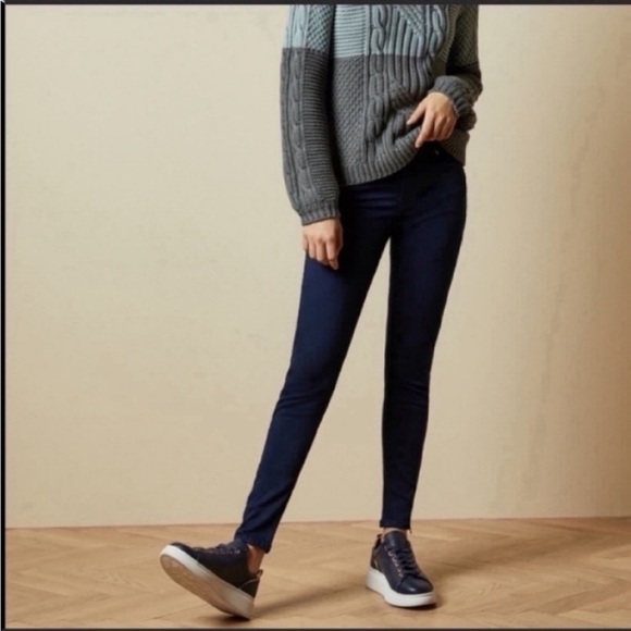 Ted Baker Skinny Kassy Jeans Dark Jeans Stretch 
Size 26 x 29 - Picture 2 of 11